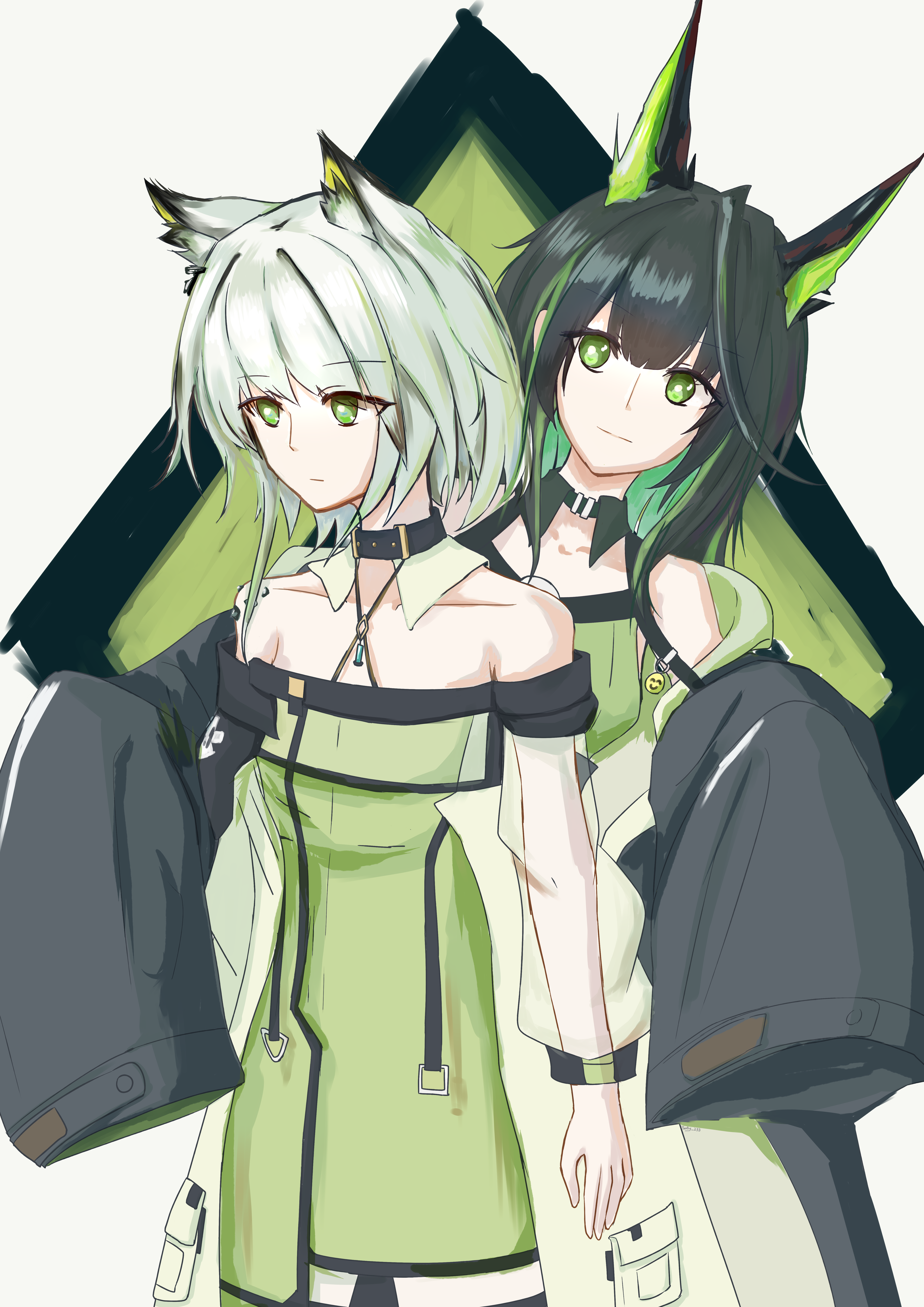 【绘画】Kal'tsit X Mon3ter